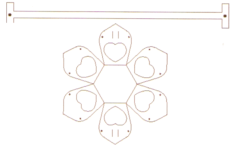 Moldes para hacer canastas - Imagui