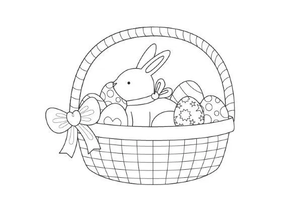 20021-4-cesta-de-pascua-dibujo ...