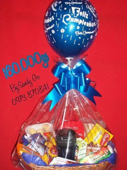 Canasta De Cumpleaños en Pinterest | Regalos De Cumpleaños Para ...