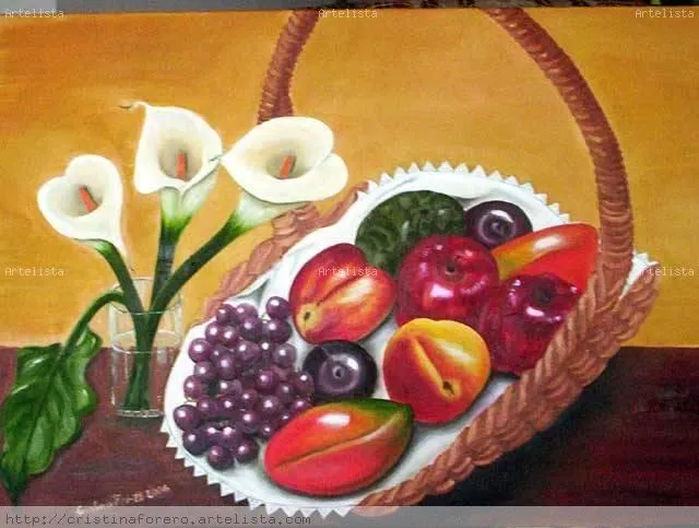 Canasta de Frutas Alba Cristina Forero Avendaño - Artelista. Canasta de Frutas Alba Cristina Forero Avendaño - Artelista.