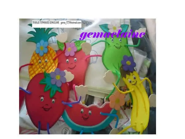 FRUTAS EN FOAMI - Página 1