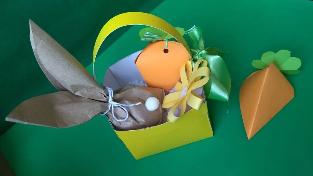 Cómo Hacer Canasta De Pascua Con Cartulina - La Casita Curiosa Cómo Hacer Canasta De Pascua Con Cartulina - La Casita Curiosa