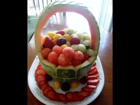 canasta de sandia #2 - YouTube