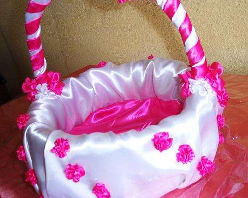 Canastas de 15 años para souvenirs,centros de mesa,bautizmos ...