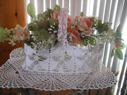 Canastas al crochet - Imagui