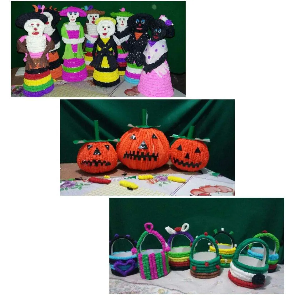 Como hacer canastas con dulces para día de muertos❤ Como hacer canastas con dulces para día de muertos❤