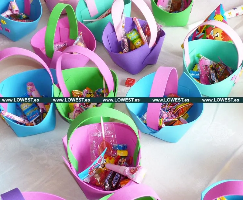 Canastas en foami para cumpleaños - Notizalia Canastas en foami para cumpleaños - Notizalia