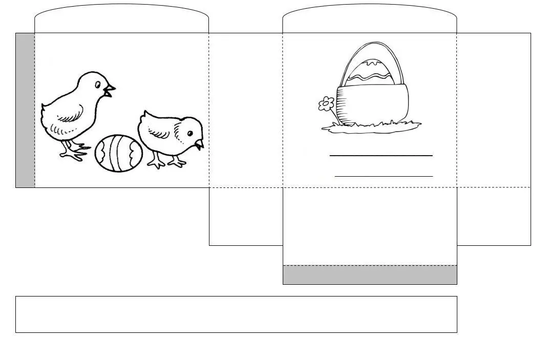 Como hacer una canasta para pascua con papel | Todo Manualidades