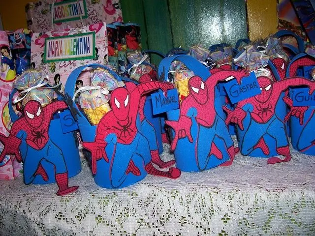 Canastitas de fiestas infantiles - Imagui