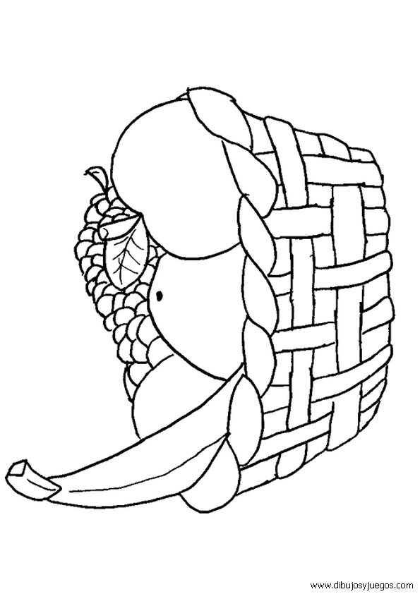 dibujos-de-fruta-012 | Dibujos y juegos, para pintar y colorear dibujos-de-fruta-012 | Dibujos y juegos, para pintar y colorear