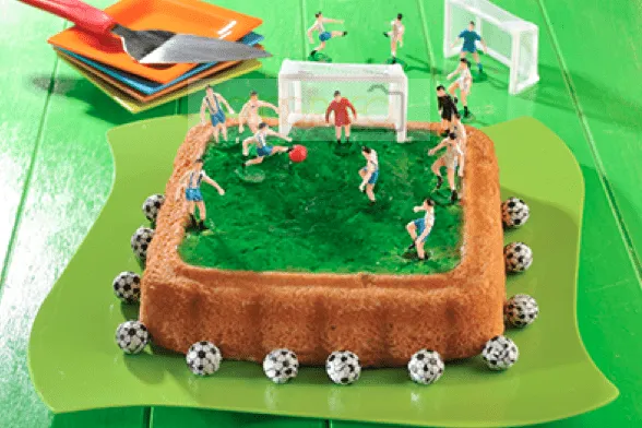 CANCHA DE FUTBOL CON GELATINA | OTRO STYLO PARA COCINAR CANCHA DE FUTBOL CON GELATINA | OTRO STYLO PARA COCINAR