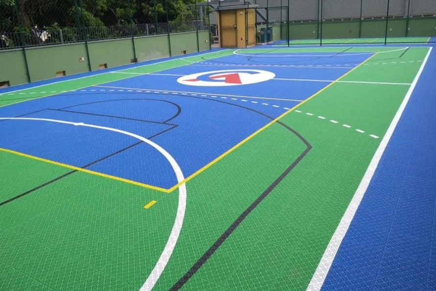 Cancha de usos múltiples - Piso deportiva duraderos Cancha de usos múltiples - Piso deportiva duraderos