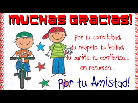 canción al dia de la amistad - YouTube