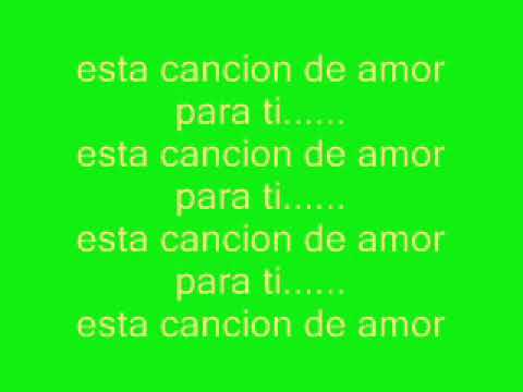 Cancion De Amor' De Don Omar Letra - YouTube