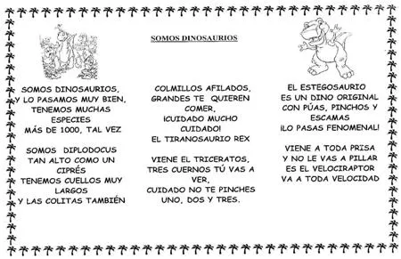 Canción “Somos Dinosaurios” | Infantil Salesianos