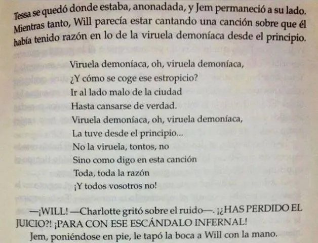 Canción viruela demoníaca de Will Herondale ~~ Cazadores de ... Canción viruela demoníaca de Will Herondale ~~ Cazadores de ...