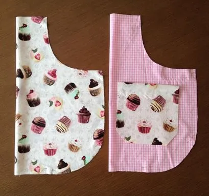 Cande Cosas: Delantal reversible, y patrón delantal para niña-niño Cande Cosas: Delantal reversible, y patrón delantal para niña-niño
