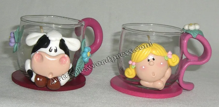 Candelabros | Artes Ale: pintura country, manualidades, artesanias ...