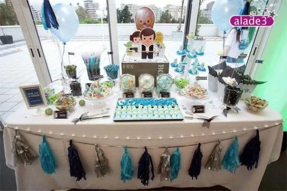 Candy bar baby shower varon - Imagui