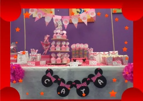 Candy Bar Minnie Baby | Fiestas y cumples temáticos