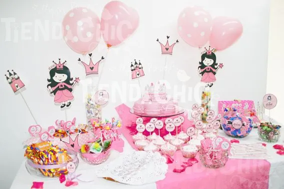 CANDY BAR – PRINCESAS | Tienda Chic - Happy Paper