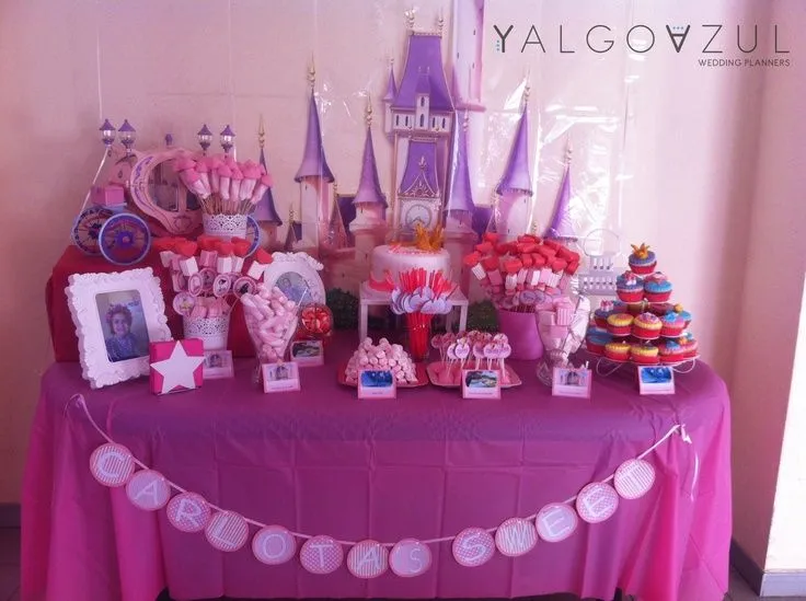 Candy Bar Princesas. www.yalgoazul.es | Life's a party ...