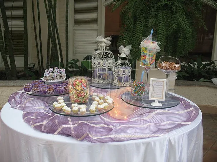 Candy Station Dessert Table Mesa de postres Sweet popcorn ...