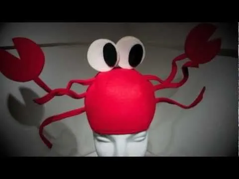 Como hacer un gorro de cangrejo - Imagui