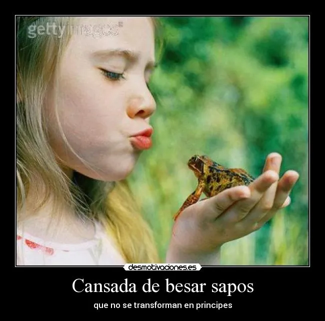 Imagenes cansada de besar sapos 5 fotos e imágenes gratis
