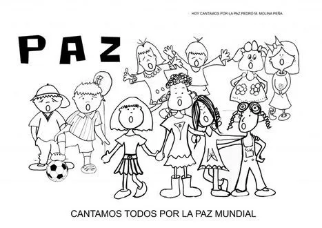 Hoy Cantamos por la Paz Canción para tra...