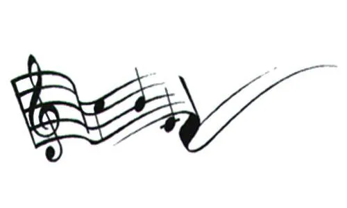 Notas musicales grandes - Imagui