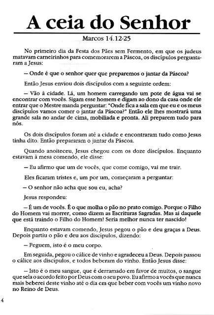 CANTINHO DAS HISTÓRIAS BÍBLICAS: ESTUDOS BÍBLICOS PARA CRIANÇAS ...