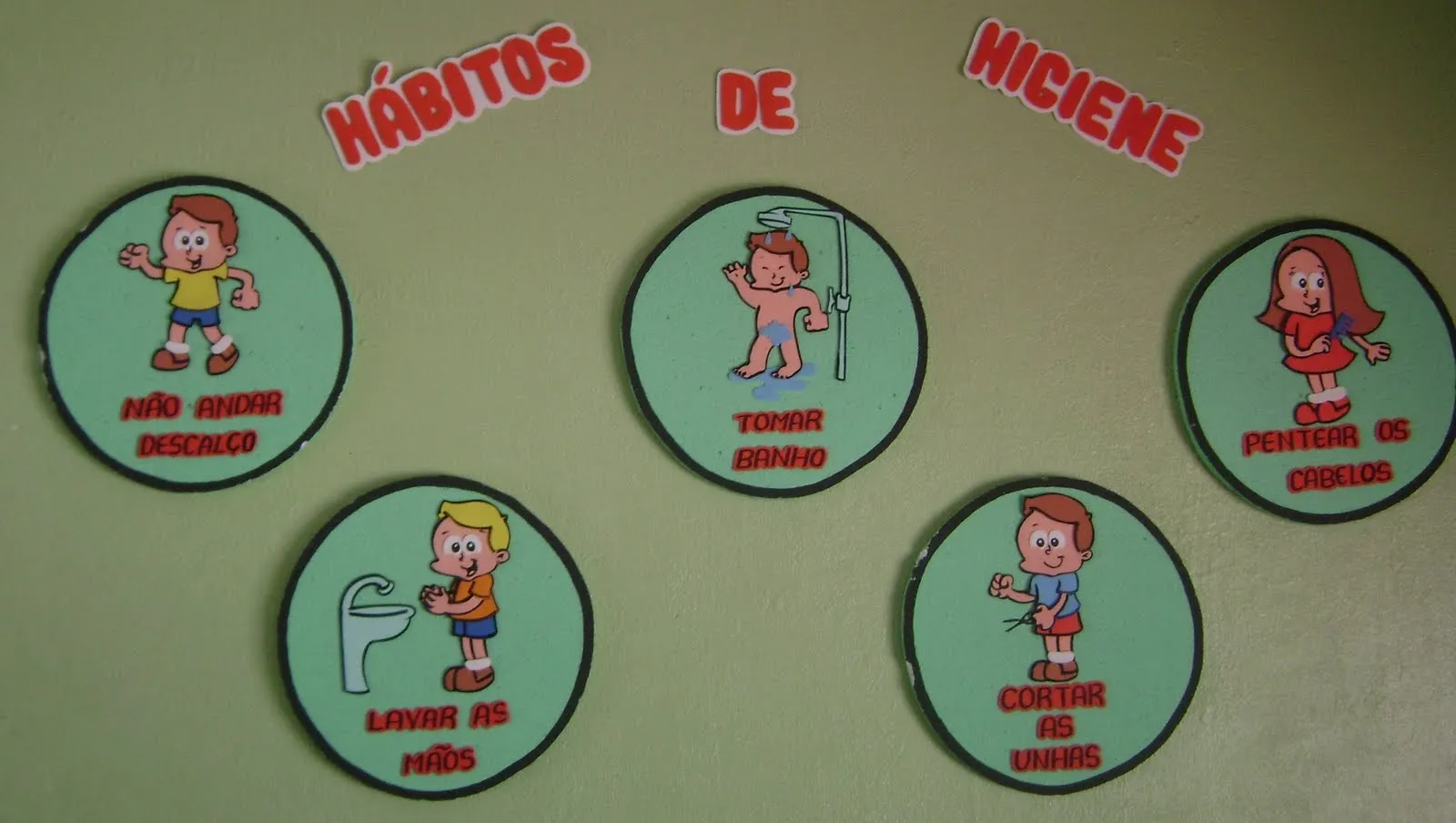 CANTINHO DA FRANCY: Hábitos de higiene.
