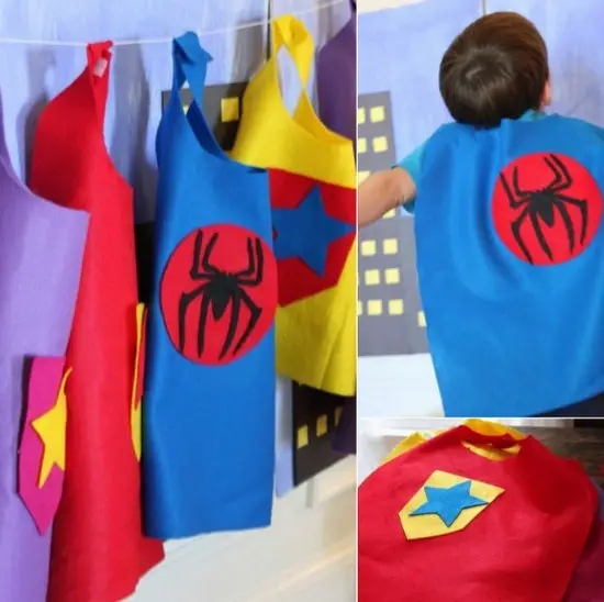 Cómo hacer una capa de superhéroe | Manualidades ... Cómo hacer una capa de superhéroe | Manualidades ...