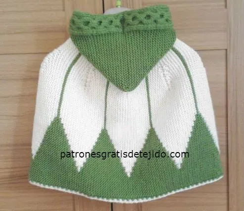Capa Tejida con Dos Agujas / Paso a paso | Crochet y Dos agujas