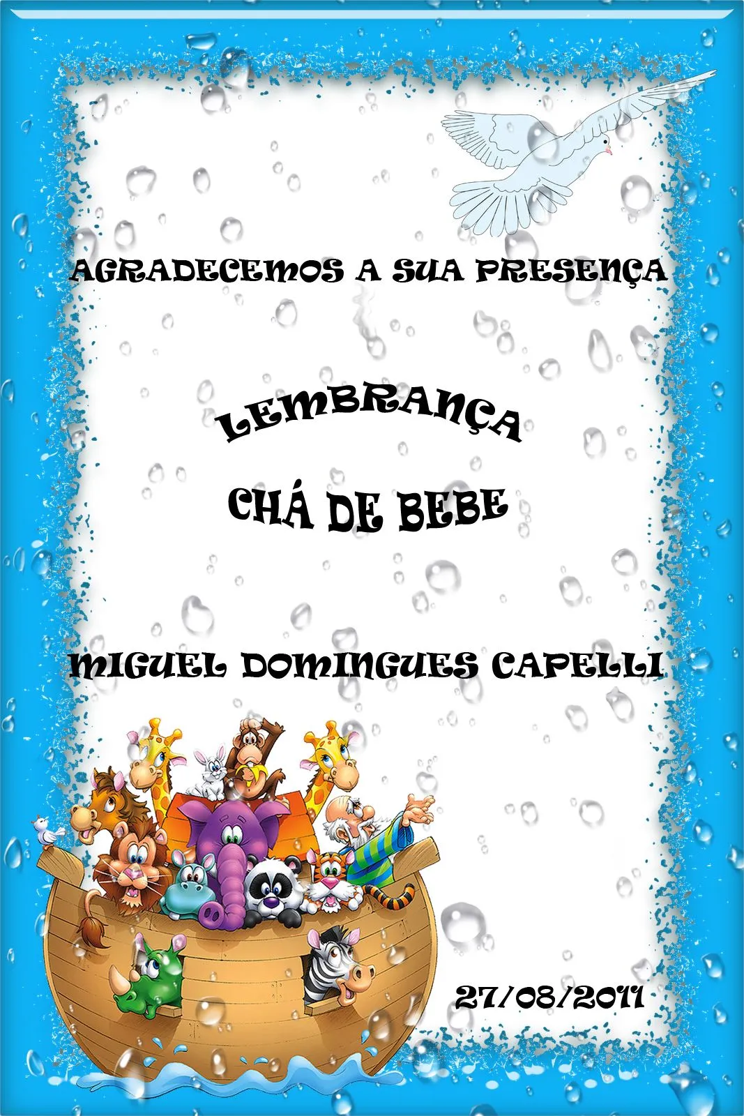 Capas de cha de bebé - Imagui