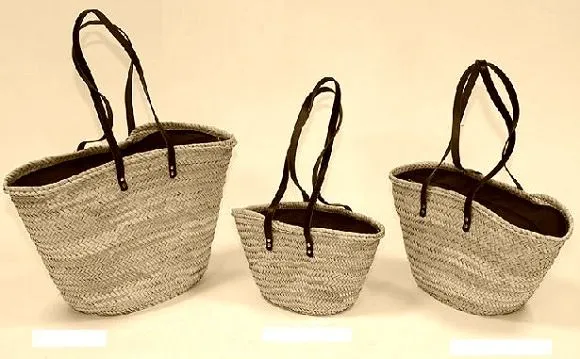 Capazos de palma para la playa o la montaña | Tienda de decoración ...