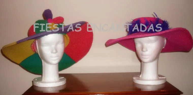 CAPELINAS EN GOMA ESPUMA