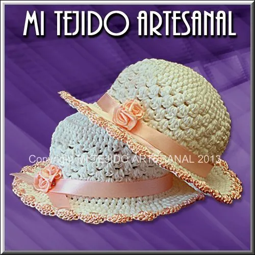 Capelinas para niñas tejidas al crochet. | Sobrinitas- nieces ... Capelinas para niñas tejidas al crochet. | Sobrinitas- nieces ...