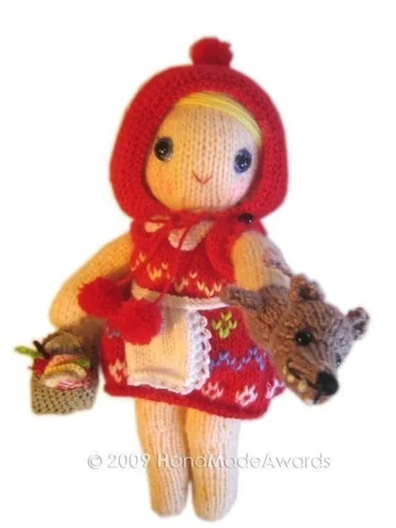 Caperucita Roja y el Lobo Feroz PDF email PATRON por HandMadeAwards