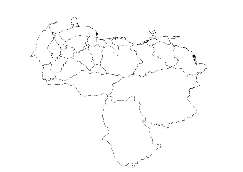 Estados y capitales de Venezuela (Con Mapa) Estados y capitales de Venezuela (Con Mapa)