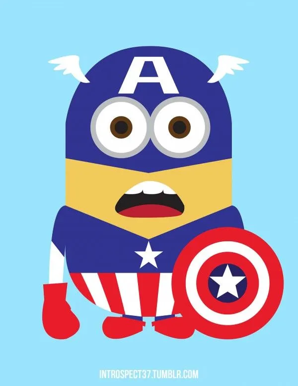 Capitan america caricatura bebé - Imagui