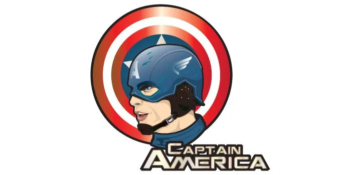 Ilustración de Capitán America | Vectores Gratis