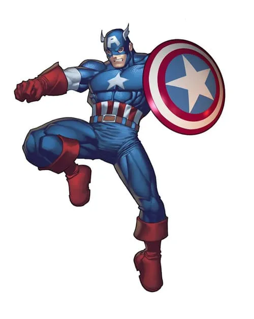 Capitan america animado - Imagui