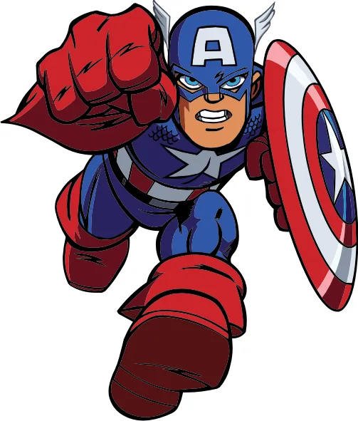 Capitan America Vectorizado - ClipArt Best