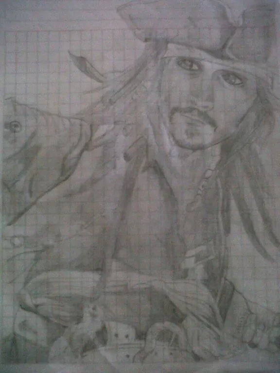 Capitan Jack Sparrow Kel Murillo - Artelista.com Capitan Jack Sparrow Kel Murillo - Artelista.com