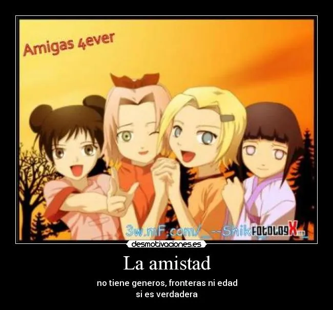 Dia de la amistad Naruto - Imagui