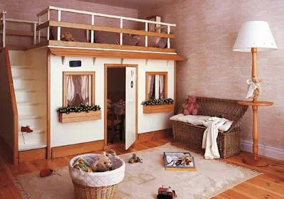 Los caprichos de Alice&Bows: Camas para niñas en forma de casita Los caprichos de Alice&Bows: Camas para niñas en forma de casita
