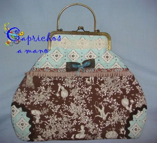 Caprichos a mano: Bolso con boquilla Vintage