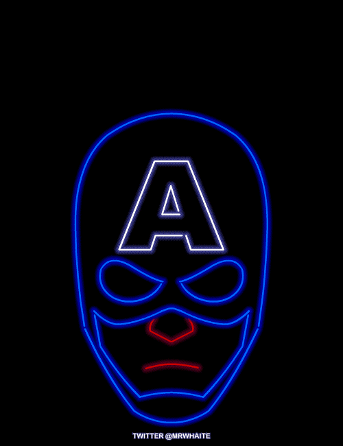 Captain_America-luces-neon.gif